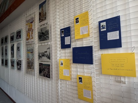 L’exposition dans la galerie