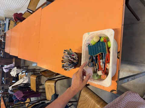 La table de peinture